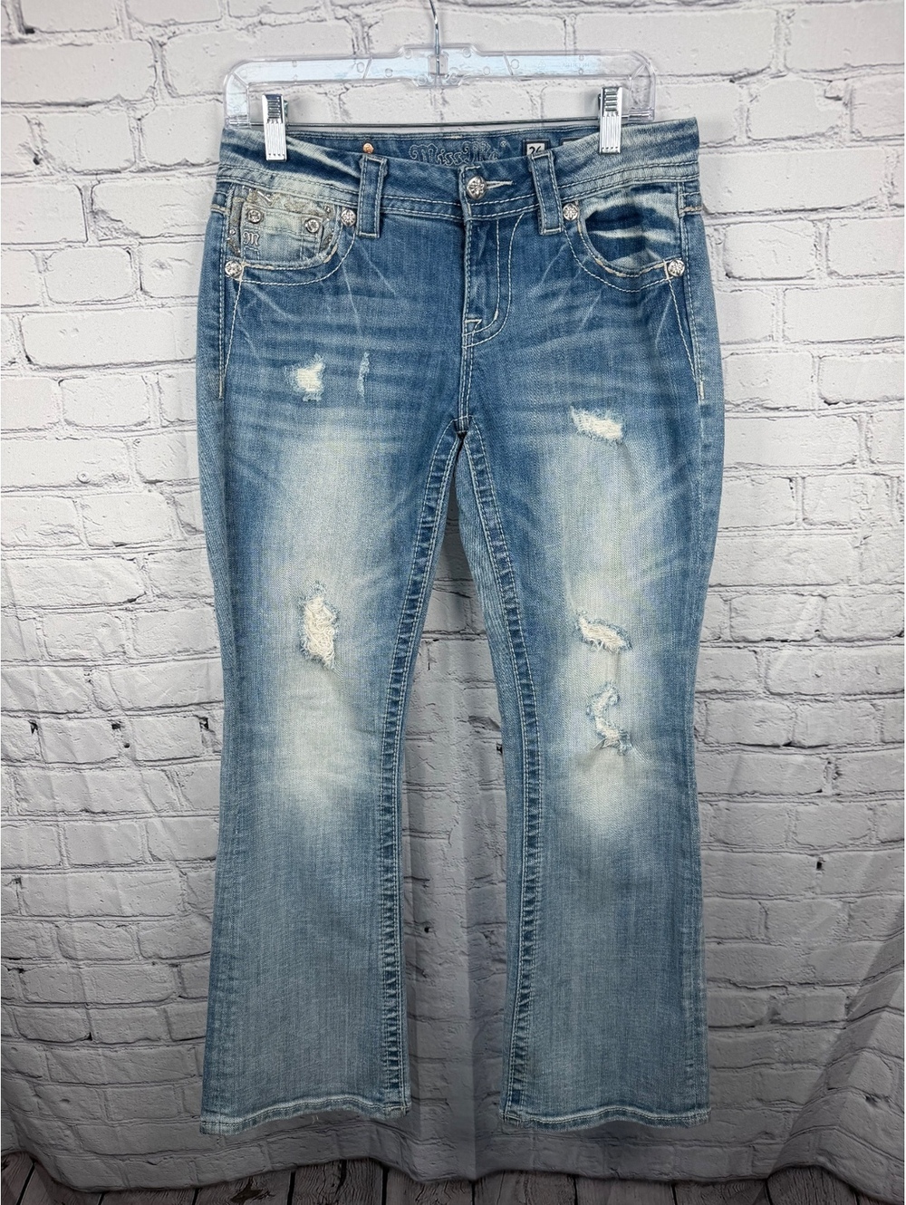 Miss Me Mid-Rise Bootcut Jeans